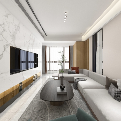 Modern A Living Room-ID:446160088