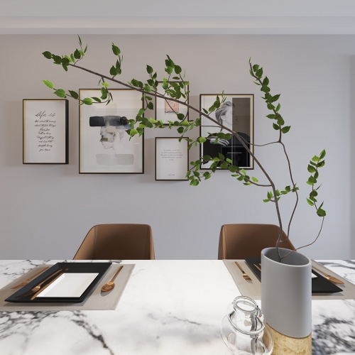 Modern Dining Room-ID:838546043