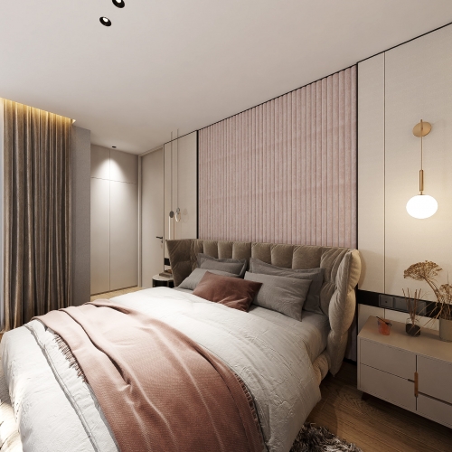 Modern Bedroom-ID:672750958