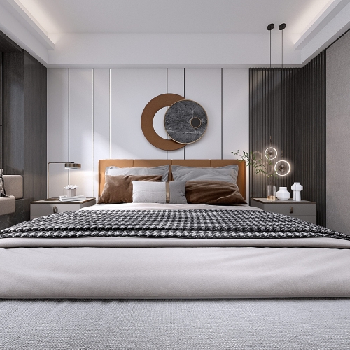 Modern Bedroom-ID:648050337