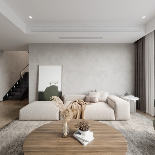 Wabi-sabi Style A Living Room-ID:974958902