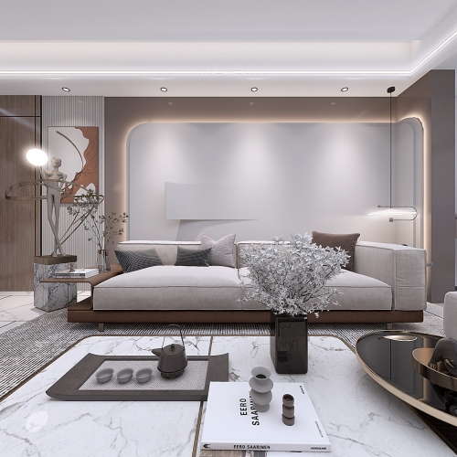 Modern A Living Room-ID:545327906