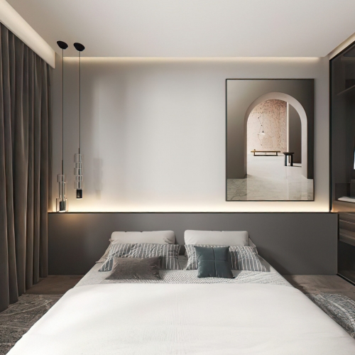 Modern Bedroom-ID:372625114