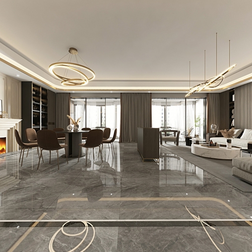 Modern A Living Room-ID:675129927