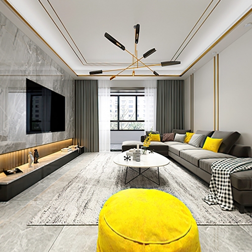 Modern A Living Room-ID:314475066