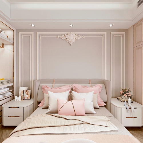 French Style Girl's Room Daughter's Room-ID:921363129