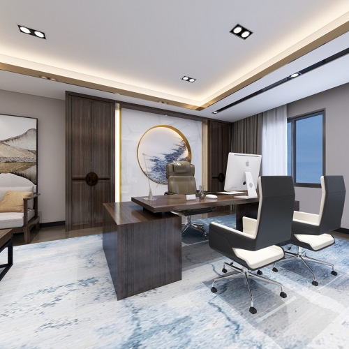 New Chinese Style Manager's Office-ID:654783015