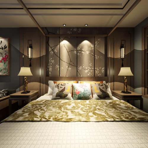 New Chinese Style Guest Room-ID:278477913