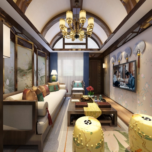 New Chinese Style Guest Room-ID:929995069