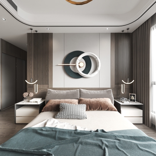 Modern Bedroom-ID:732377057