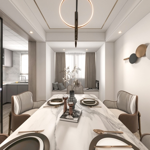 Modern Dining Room-ID:465750775