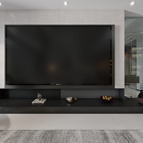 Modern A Living Room-ID:837039972