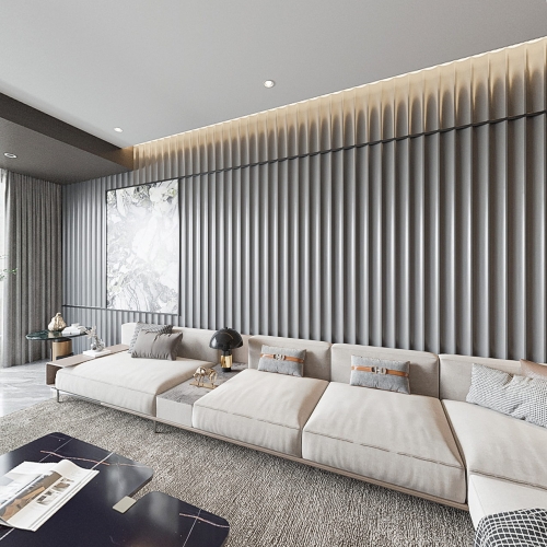 Modern A Living Room-ID:893920906