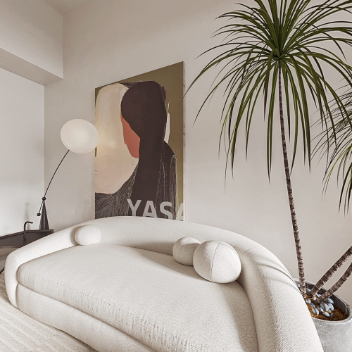 Wabi-sabi Style A Living Room-ID:866220058
