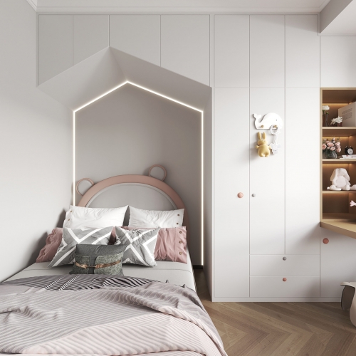 Nordic Style Girl's Room Daughter's Room-ID:726111891