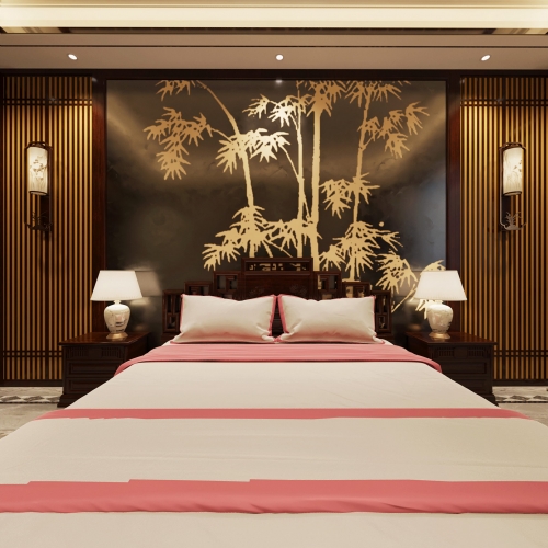 Chinese Style Bedroom-ID:803082941