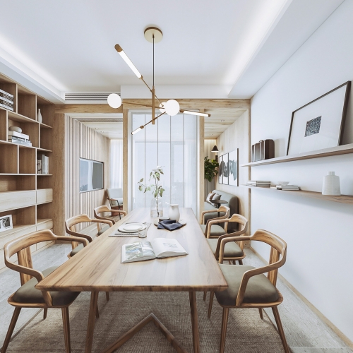 Nordic Style Dining Room-ID:339982034