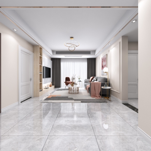 Modern A Living Room-ID:409321075