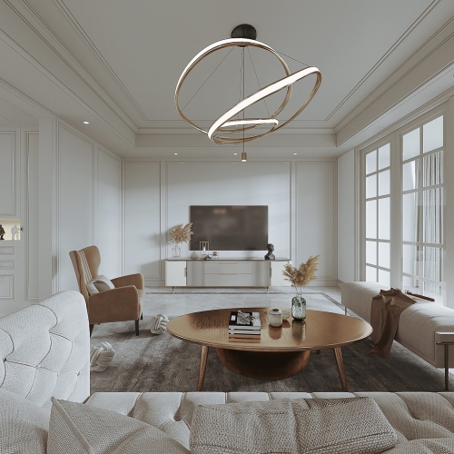 Modern A Living Room-ID:158806097