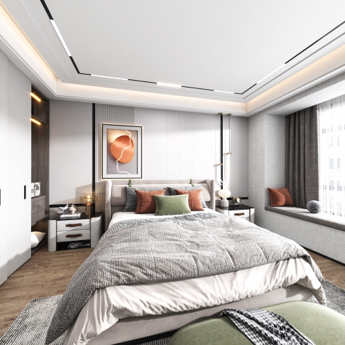 Modern Bedroom-ID:459223997