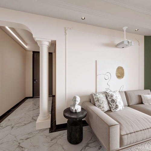 Wabi-sabi Style A Living Room-ID:482219936