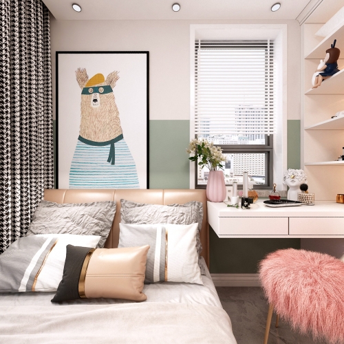 Modern Children's Room-ID:613534937