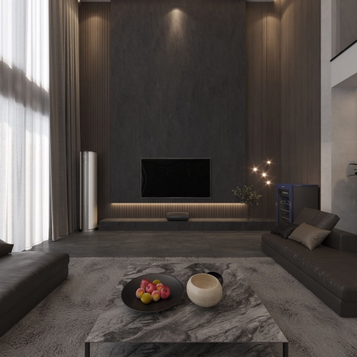 Modern A Living Room-ID:358866933