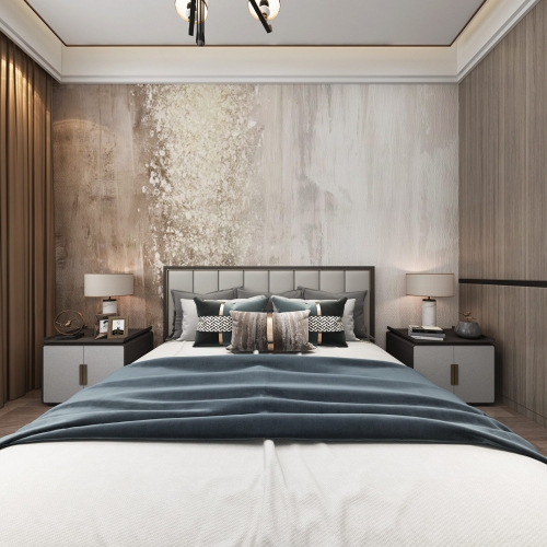 New Chinese Style Bedroom-ID:523222923