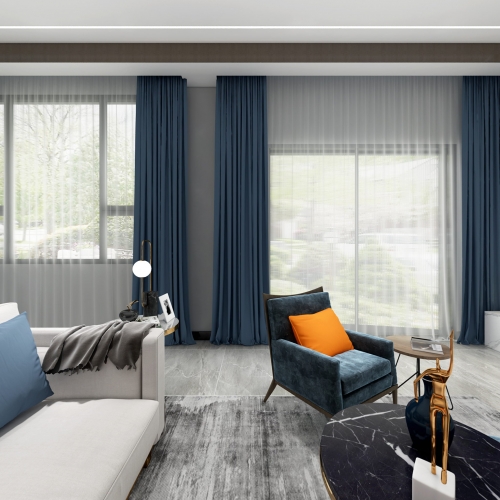 Modern A Living Room-ID:488976007