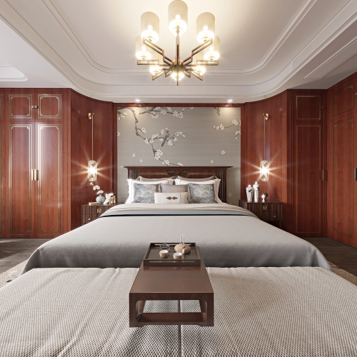 Chinese Style Bedroom-ID:851416116