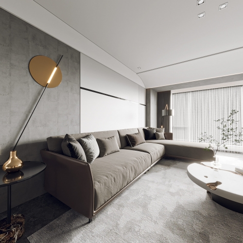 Modern A Living Room-ID:234291083