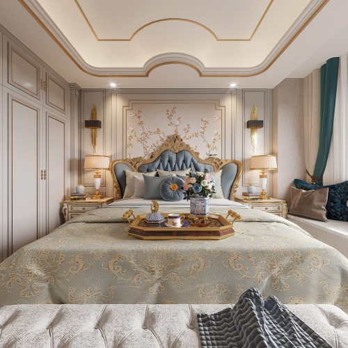European Style Bedroom-ID:542725096