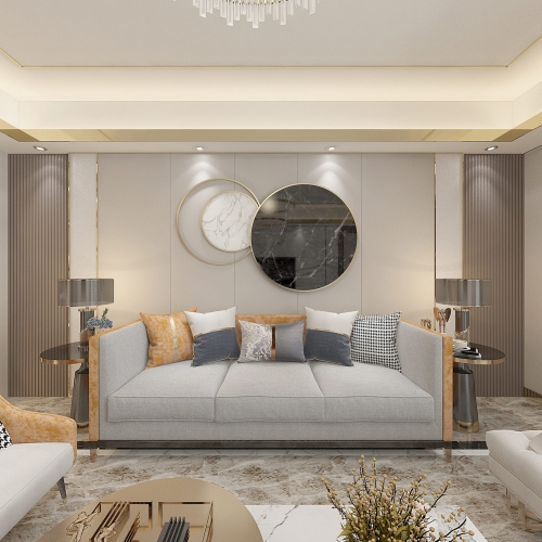 Modern A Living Room-ID:394761099