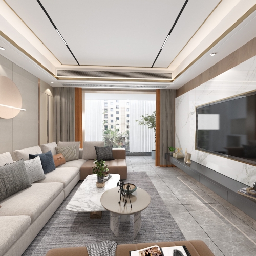 Modern A Living Room-ID:464845906