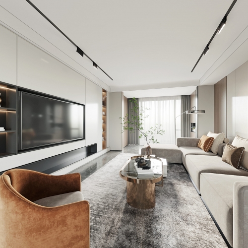 Modern A Living Room-ID:853683959