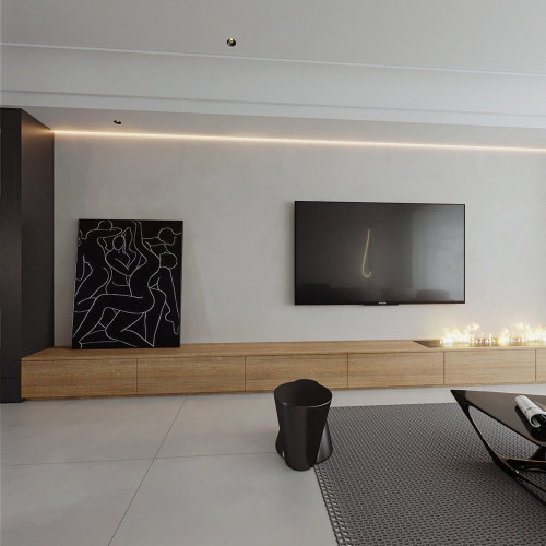 Modern A Living Room-ID:370346076