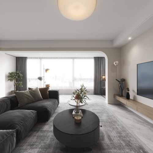 Modern A Living Room-ID:294780974