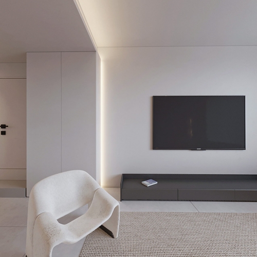 Wabi-sabi Style A Living Room-ID:205609085
