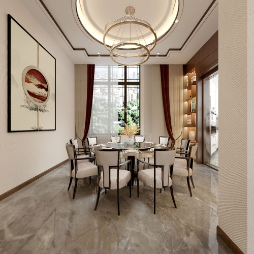 New Chinese Style Dining Room-ID:859560976