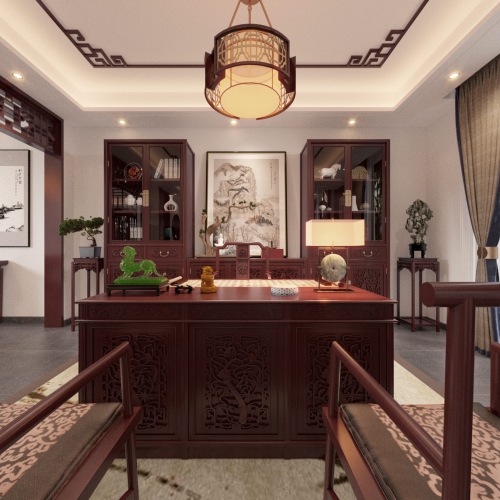 Chinese Style Manager's Office-ID:344414003