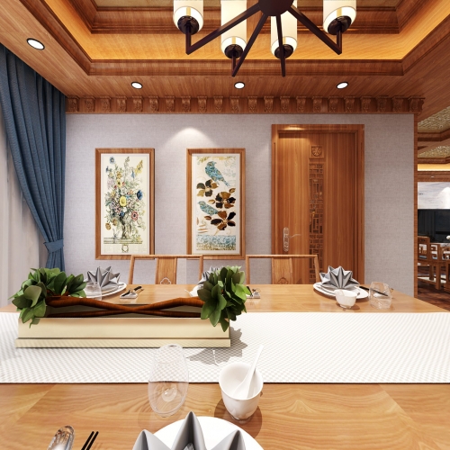 Chinese Style Dining Room-ID:167851921
