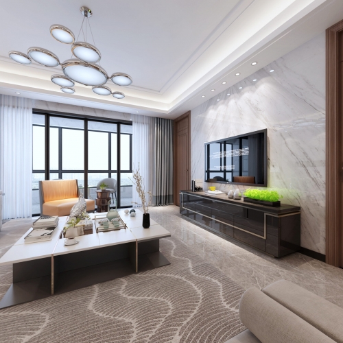 Modern A Living Room-ID:177290471