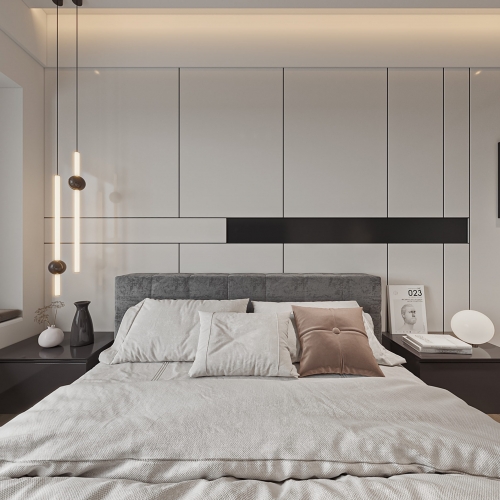 Modern Bedroom-ID:389602907