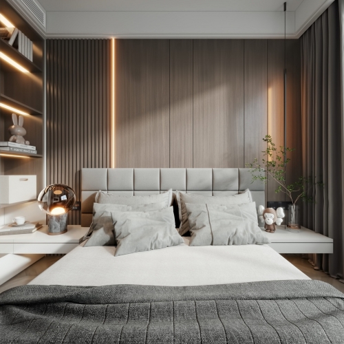 Modern Bedroom-ID:997680909