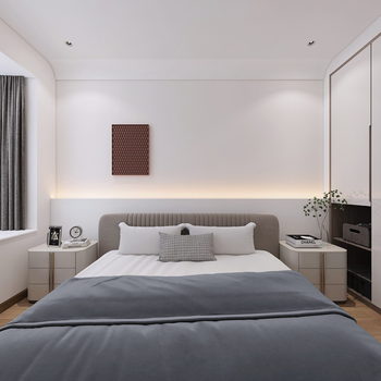 Modern Bedroom-ID:849667073