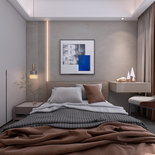 Modern Bedroom-ID:670427087