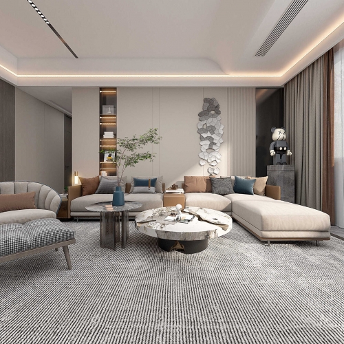 Modern A Living Room-ID:652533058