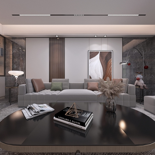 Modern A Living Room-ID:272491932