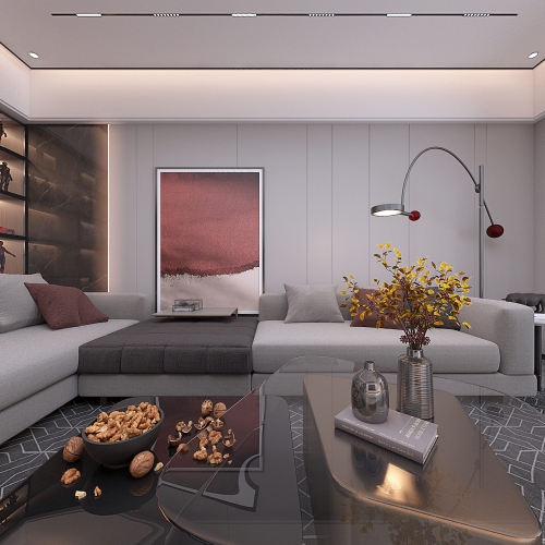 Modern A Living Room-ID:548718933