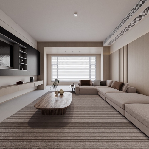 Modern A Living Room-ID:771379955